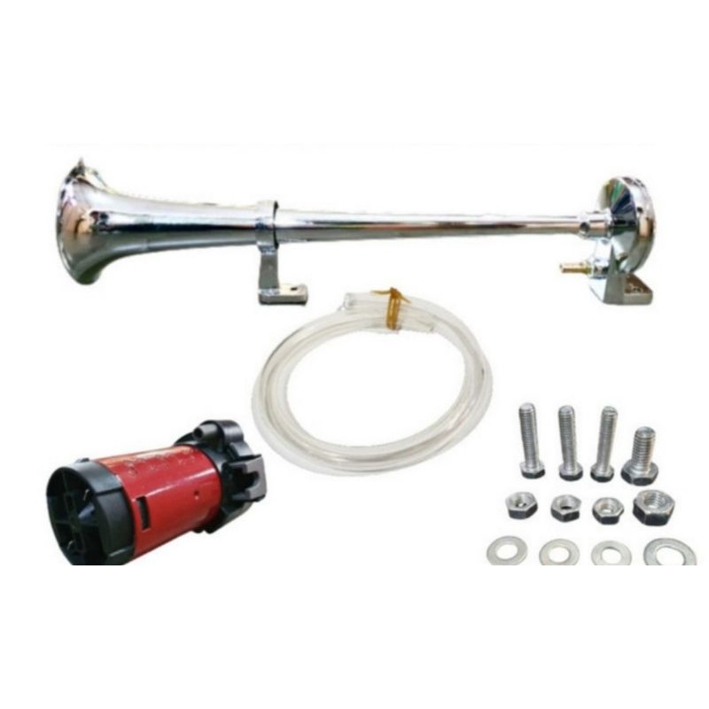 KLAKSON 1 CORONG DINAMO KLAKSON TEROMPET 1 CORONG KLAKSON 1 TEROMPET DINAMO 12V & 24V