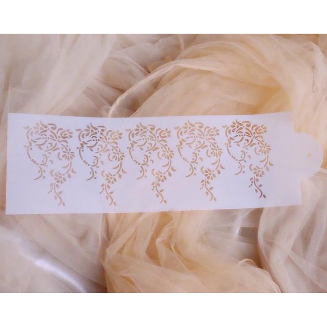 

Upper Flower Stencil