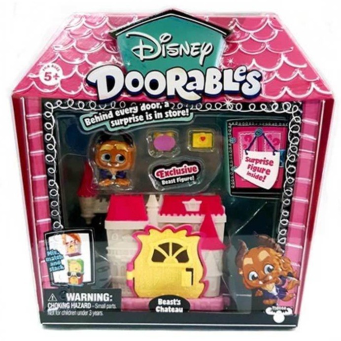 Disney Doorables Mini Display Beast's Red