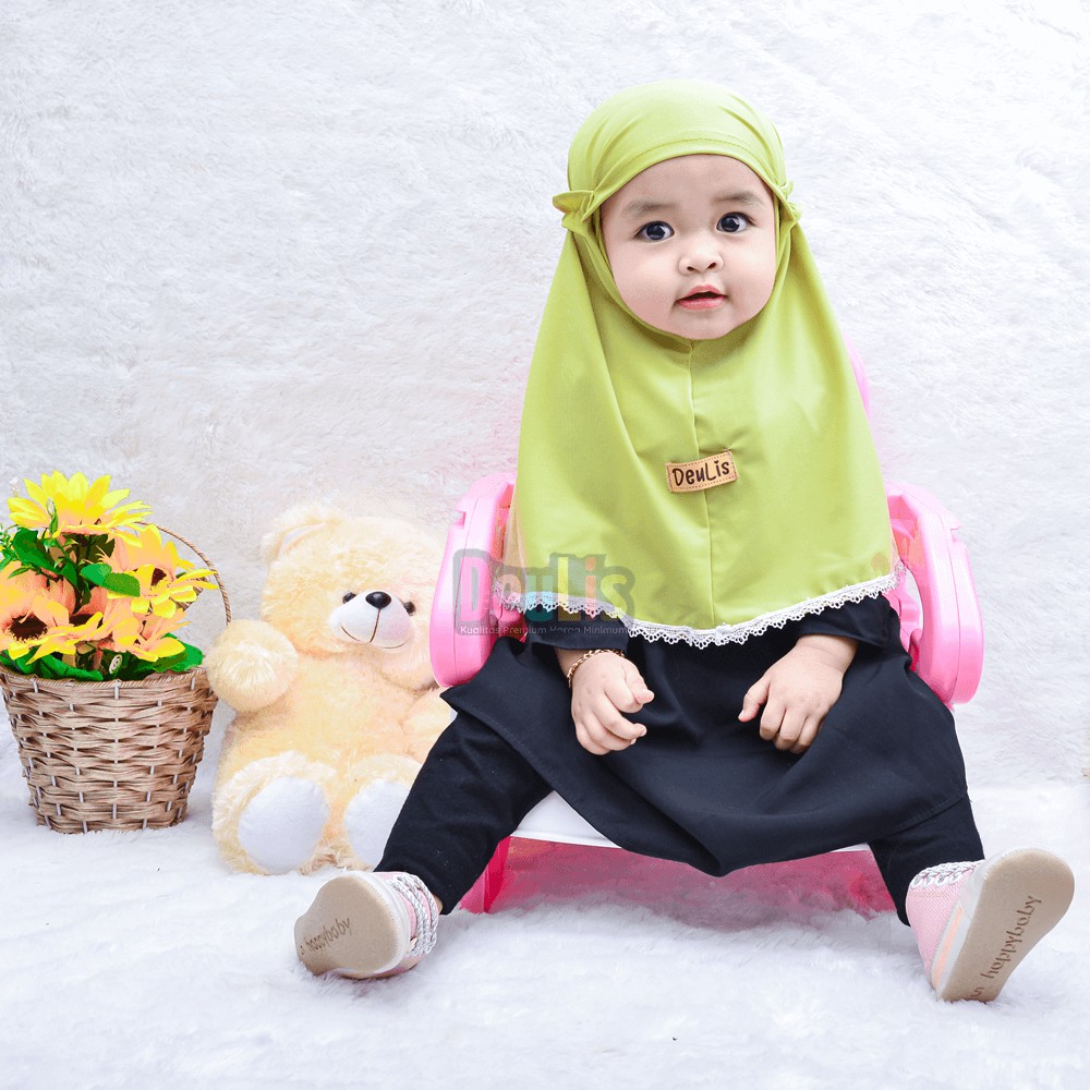 Deulis Jilbab Bergo Anak Aiskaa