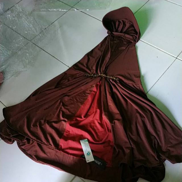 Jilbab instan Zoya manik manik mewah kerudung menutupi dada