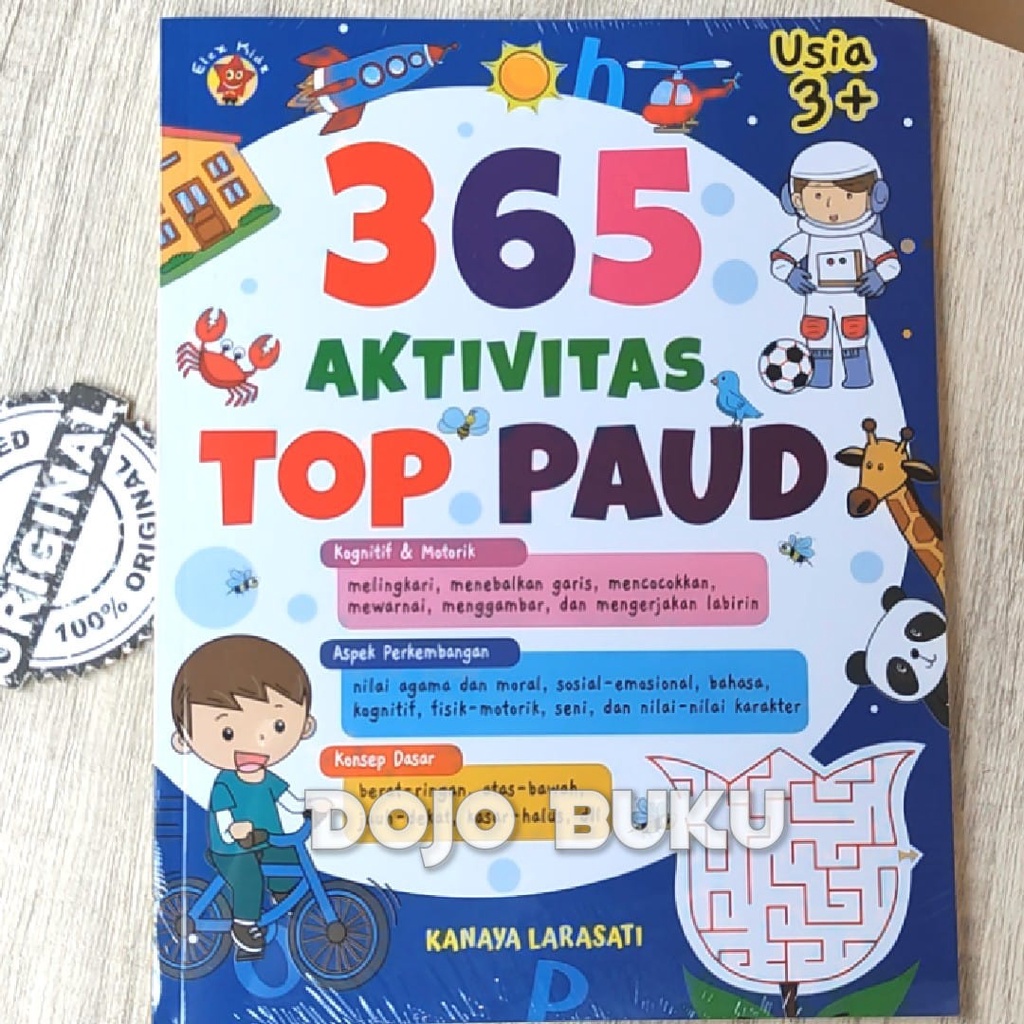 Buku 365 Aktivitas TOP PAUD by Kanaya Larasati