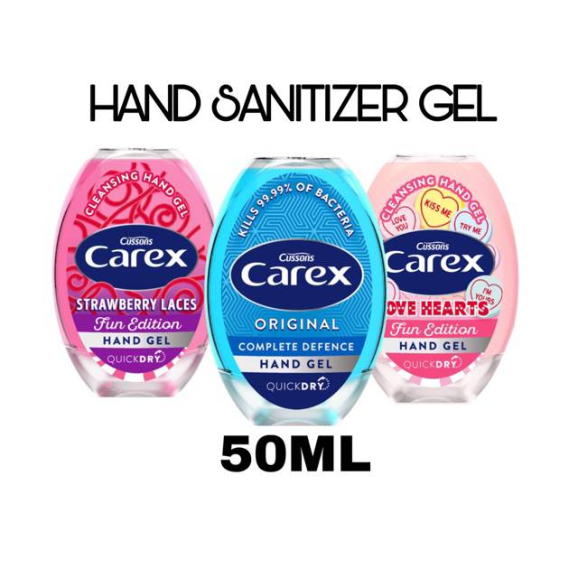 Jual Carex Hand Gel / Hand Sanitizer 50ml (Kualitas Export) Indonesia ...