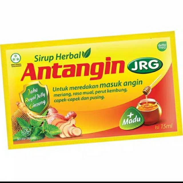 

Antangin Sirup Herbal JRG 15ml