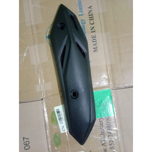 Tameng Knalpot Penutup Knalpot Pelindung Knalpot Honda Beat led 2020 2021