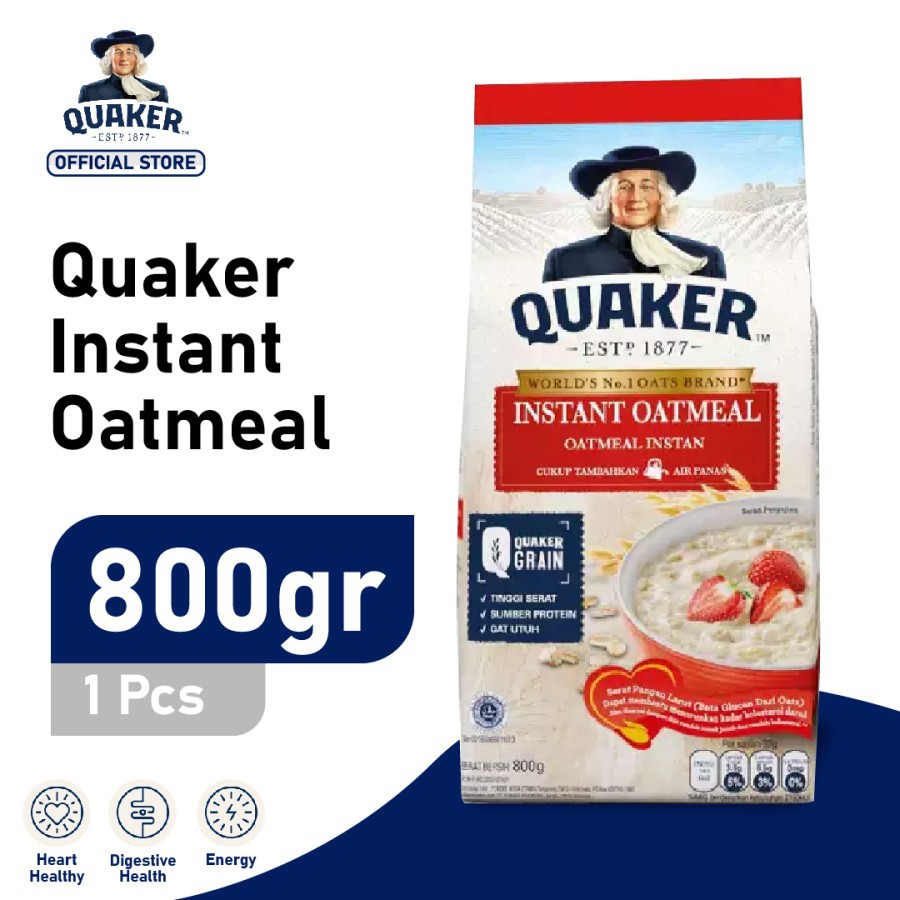 

Quaker Instant Oatmeal 800 gr