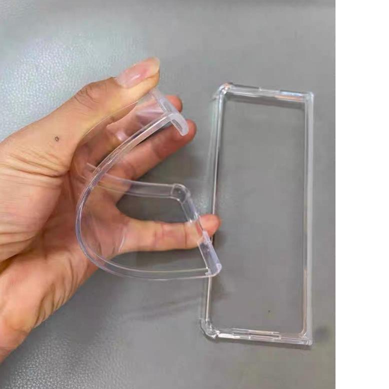 Anti Crack Acrylic Bening Samsung Galaxy Z Fold 3 Fold 2 Soft Case Transparan High Quality