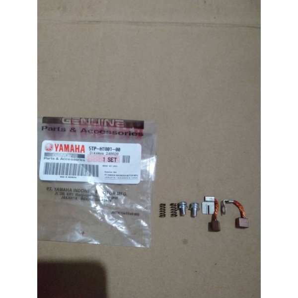 areng cool dinamo stater brush set Jupiter Z MX Byson Mio j GT x-ride Vega F1ZR ori 5tp-h1801-00