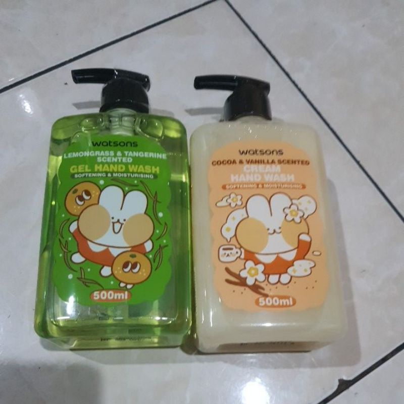 sabun cuci tangan pump watson watsons murah 500 ml foaming hand wash 300ml