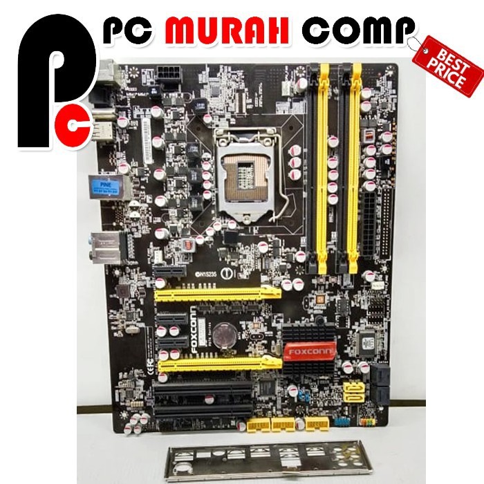 Motherboard LGA 1155 H67 ATX Merek Foxconn