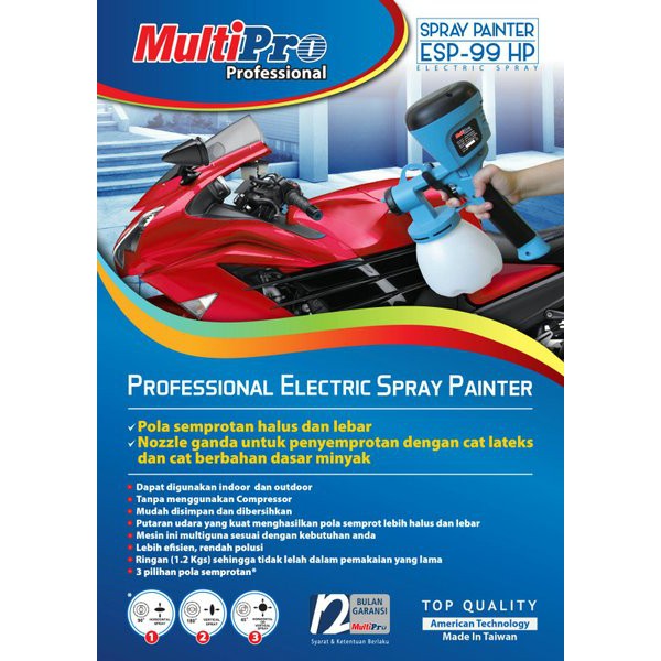 MULTIPRO ESP-99HP SPRAY GUN ELEKTRIK