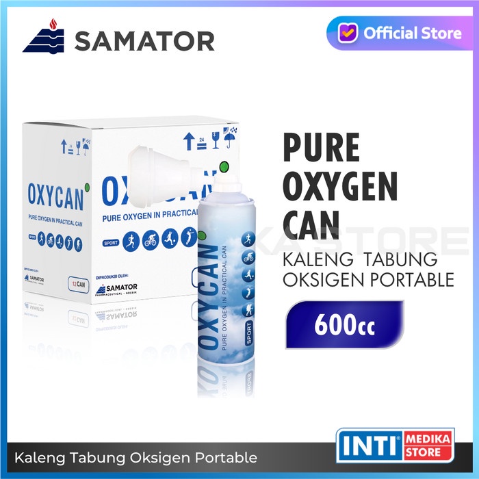 Samator - Oxycan Kaleng Tabung Oksigen Portable Oxygen #98