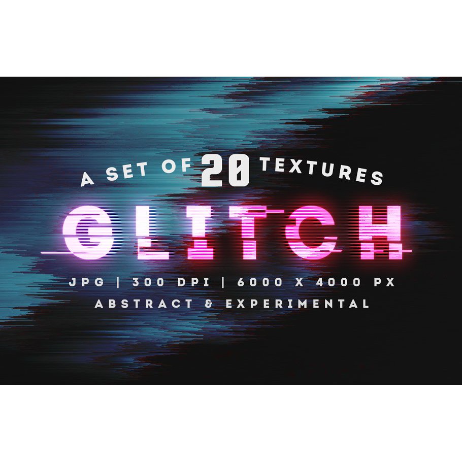 Glitch Background Textures - JPEG Ultra HD
