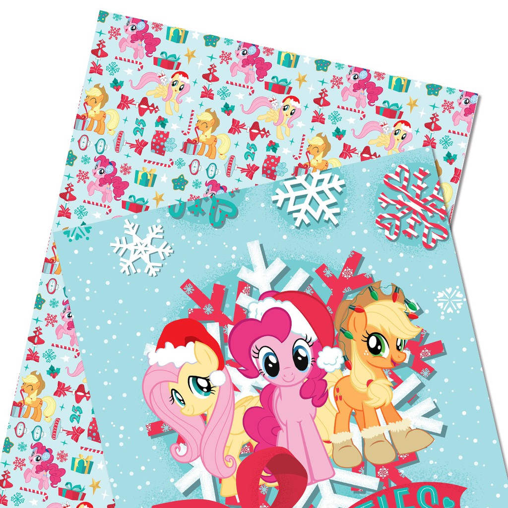 

SOMETHING SWEET CARDS | KERTAS KADO NATAL | WRAPPING PAPER CHRISTMAS | MY LITTLE PONY |WP4964-MLP052