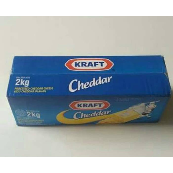 

TERBARU KEJU KRAFT CHEDDAR 2 KG !!!