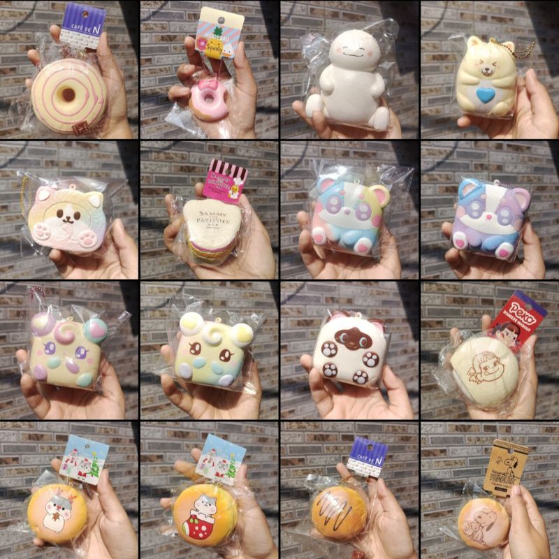 FLASH SALE SQUISHY || CAFE DE N SQUISHY SNOOPY BUN POLI BUN