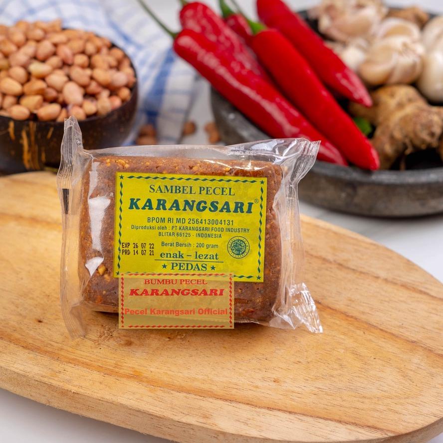

❤[PROMO ⚡PECIAL!!!]❤ KARANGSARI Bumbu Pecel Pedas 200 gr harga bersaing