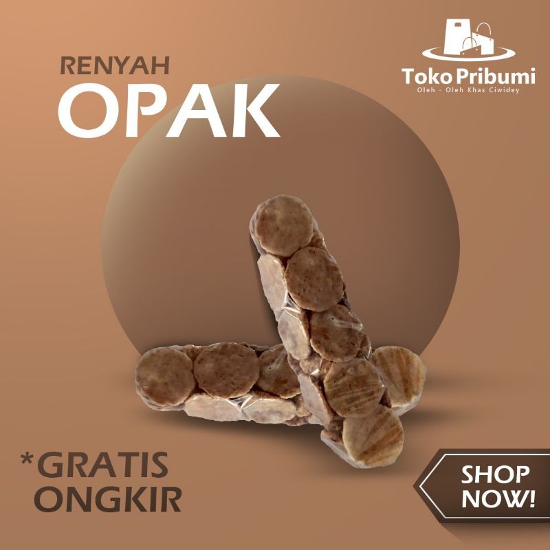 

Opak ENAK | Kerupuk Opak | Kudapan Renyah by Oleh-Oleh Bandung Ciwidey
