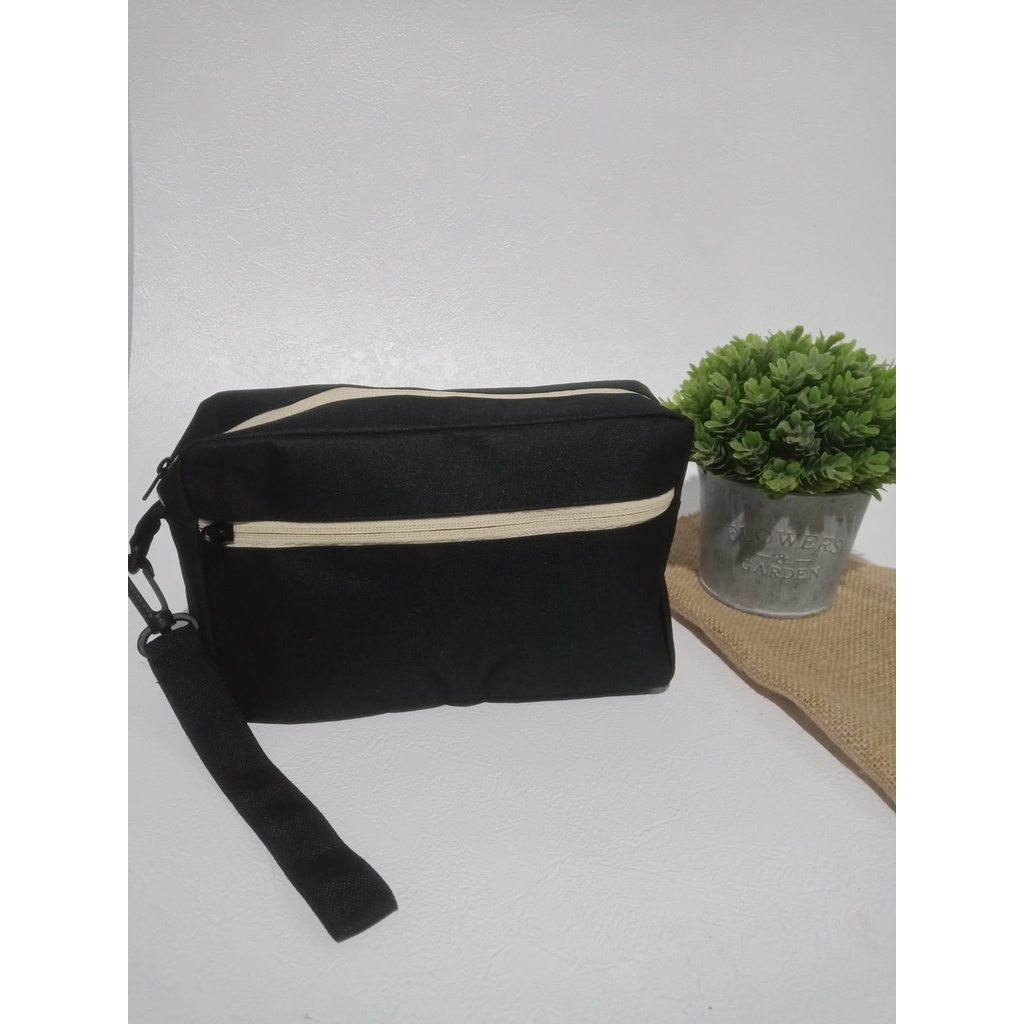 Clutch Tas Tangan Hand Bag Pria  /  Tas Depan Samping lengan Tangan