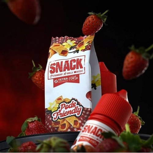 LIQUID 30ML SNACK V1 STRAWBERRY ENAK