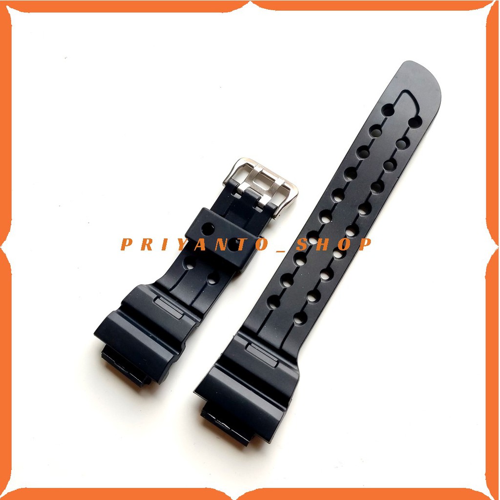 STRAP TALI JAM RUBBER WATCH D_ZINER D ZINER 8178 DZ 8178 HITAM