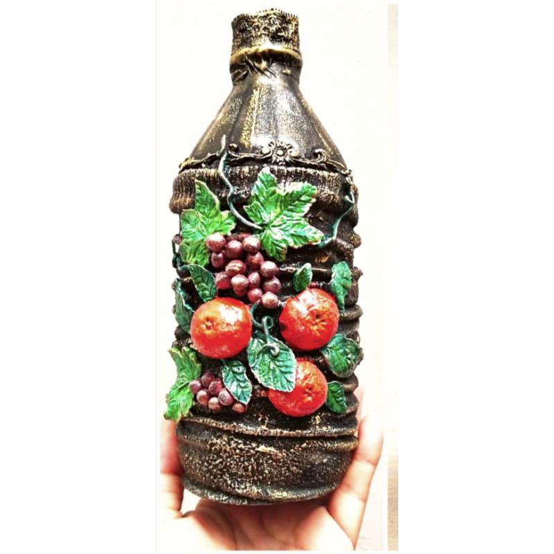 Botol Kaca Hias Handmade