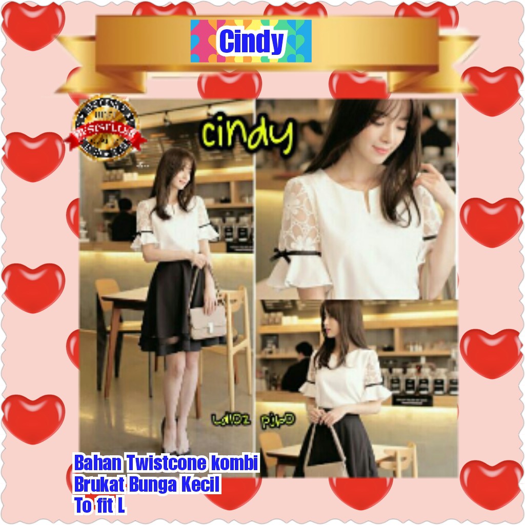 CINDY / BLOUSE TERPOPULER TERLARIS TERMURAH