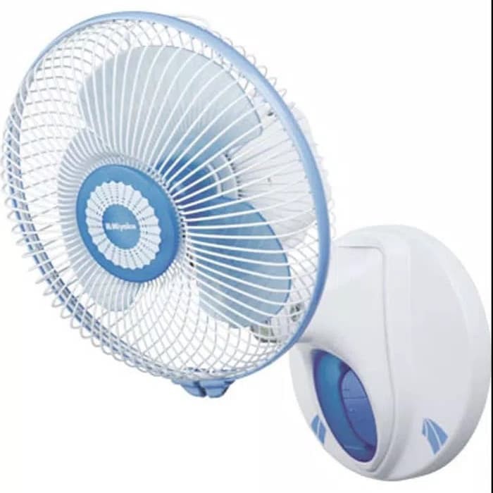 MIYAKO kipas Desk Fan &amp; Wall Fan 9 inch / Kipas meja  9&quot; 2in1 KAD 927 B GB - Jaring Besi - Garansi Resmi 1 Tahun