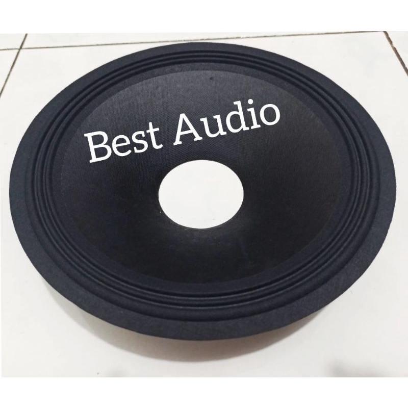 Daun kertas speaker full range 10inch 10 inch kulit FR2 polos jeruk voice coil 65.5mm tinggi 5cm