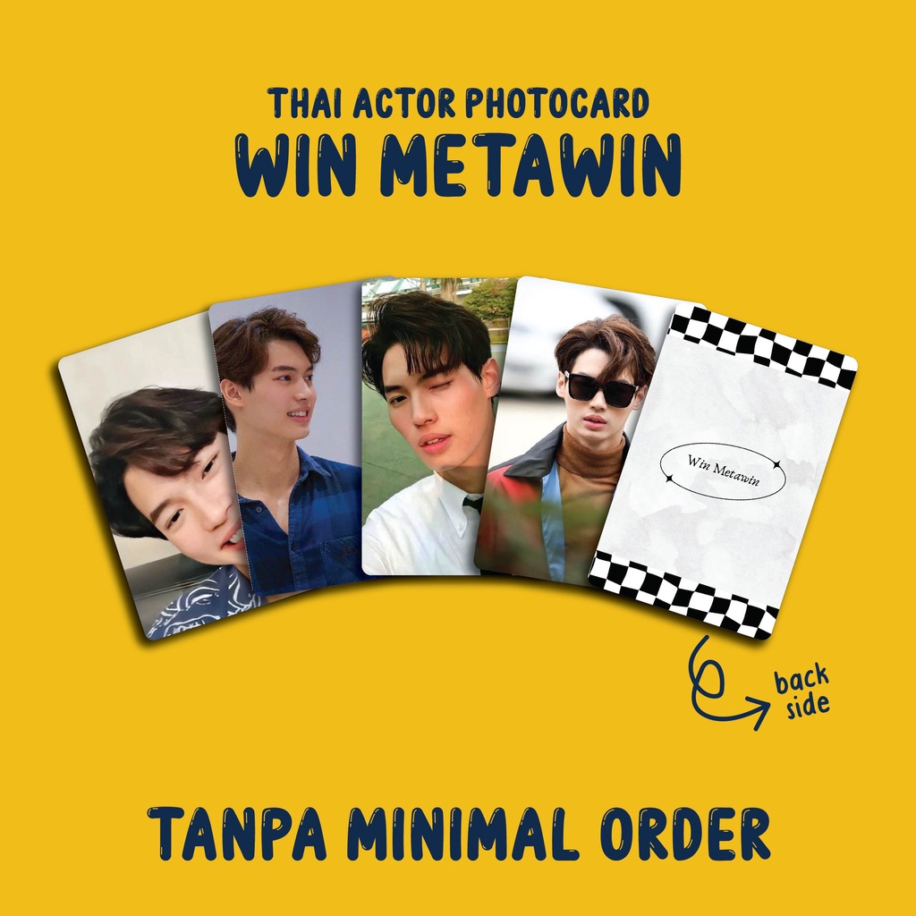 [UNOFFICIAL] THAI ACTOR - WIN METAWIN PHOTOCARD