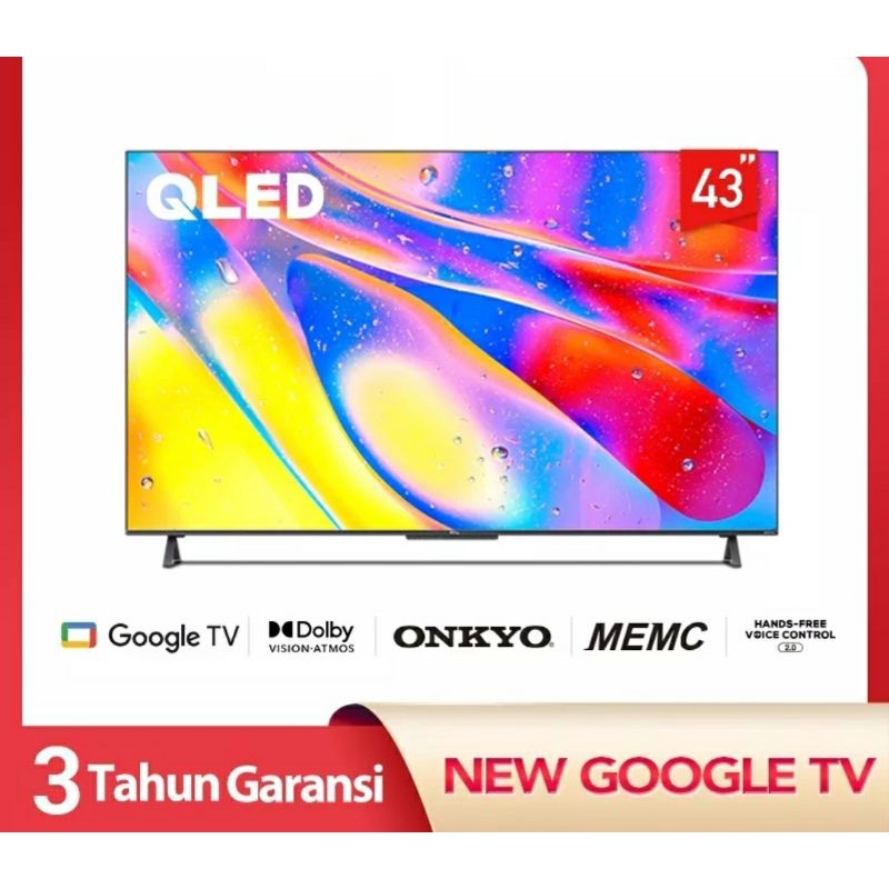 TCL43Q725 43Q725 garansi resmi
