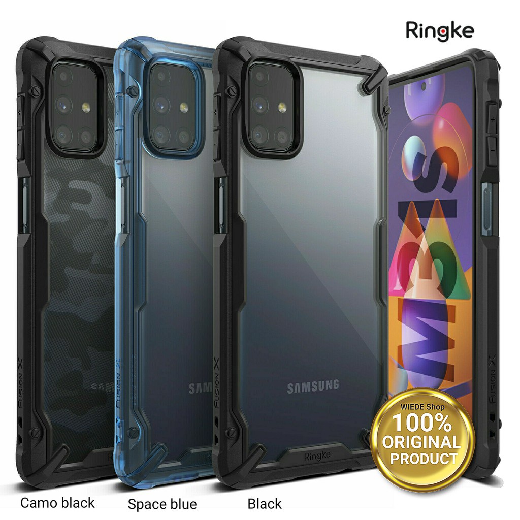 Case Samsung Galaxy M51 M31s M31 M30s RINGKE Fusion X Anti Crack Casing ORIGINAL