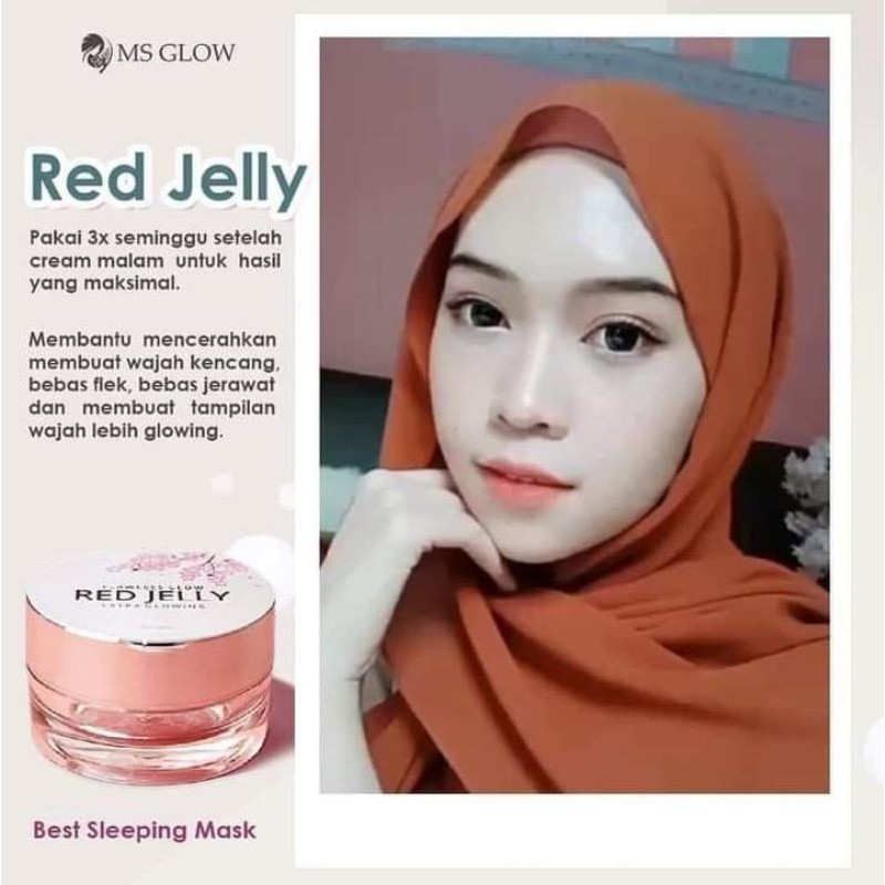 RED JELLY MS GLOW FREE JJ GLOW MINI