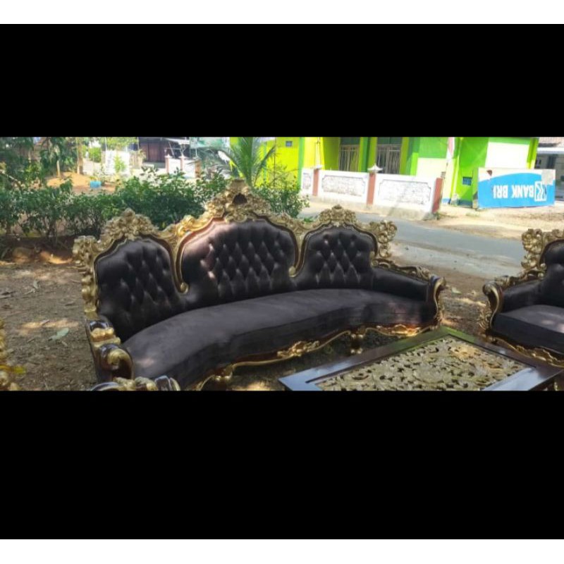 jual kursi meja tamu ganesha ukiran jati jepara