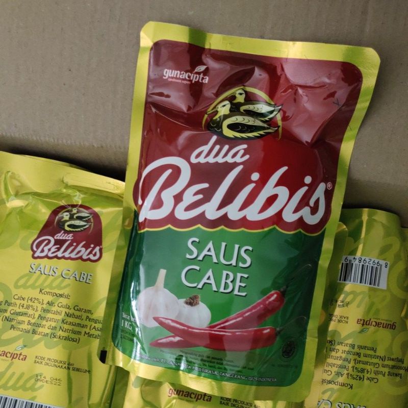

dua belibis saus cabe 1 kg