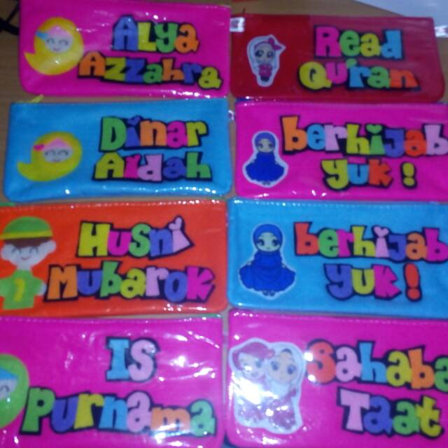 

Tempat Pensil Handmade Free Nama (PO)