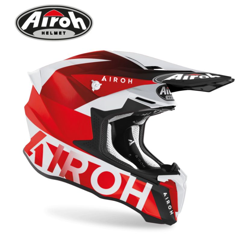 AIROH TWIST 2.0 LIFT RED MATT HELM CROSS AIROH TWIST 2.0 ORIGINAL