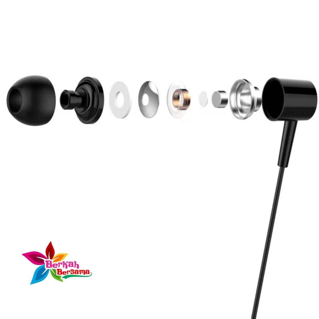 Headset Headsfree Hf earphone Extra BAss d21 All tipe Hp BB1455