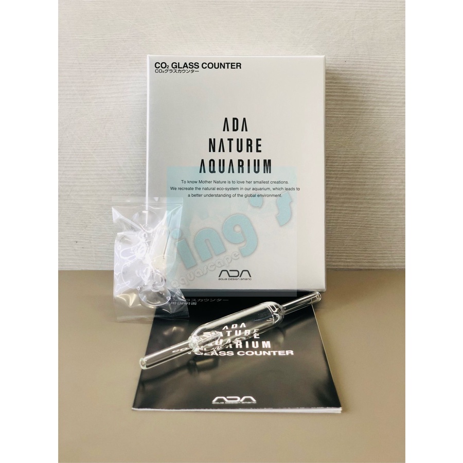 ADA Co2 Glass Counter (Bubble Counter)