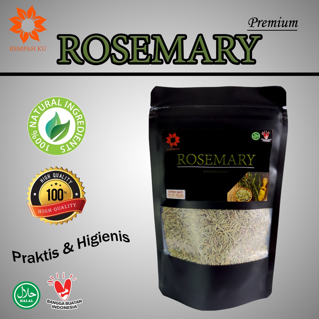 

Rosemary Kering 20gr Murni Alami