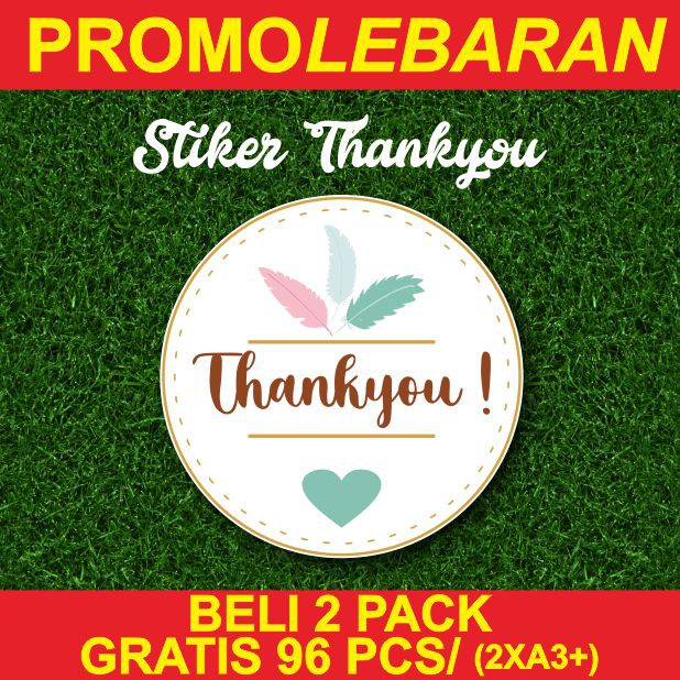 

STIKER THANKYOU "12