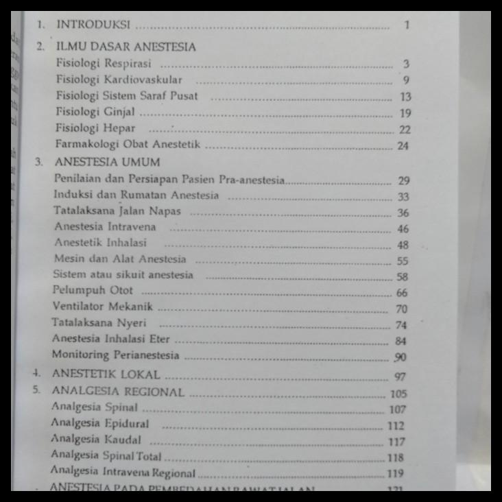

TERBARUU!! BUKU PETUNJUK PRAKTIS Anestesiologi Edisi Kedua TERLARIS