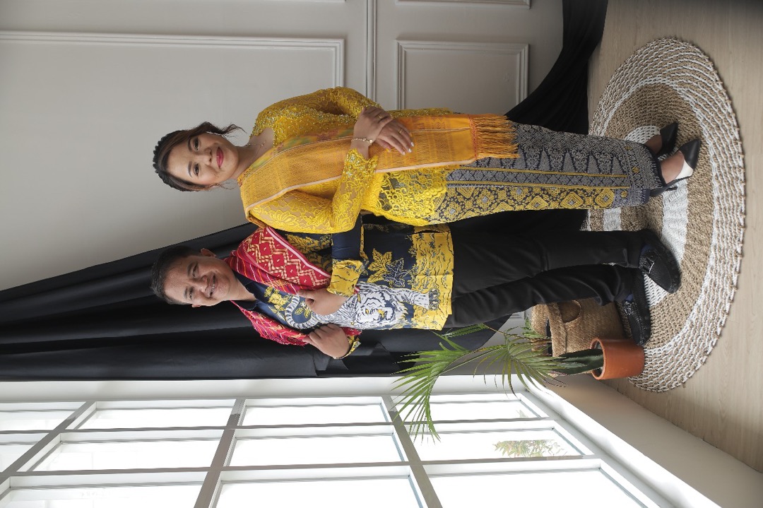 Batik Macan Kuning Dongker Full Furing Katun Halus Sragenan Ori Solo Size M-xxl