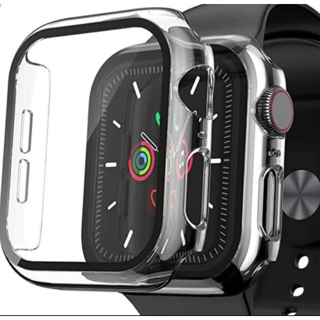 Apple Watch Case PC + Class Case Tempered Glass