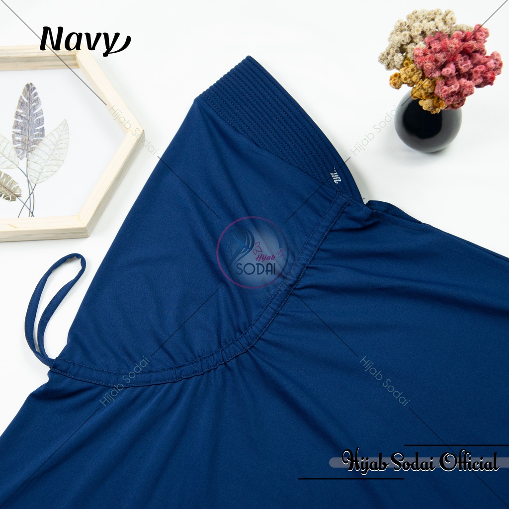 KHIMAR SERUT JOKOWI M | BERGO ADIBA UKURAN M-Navy