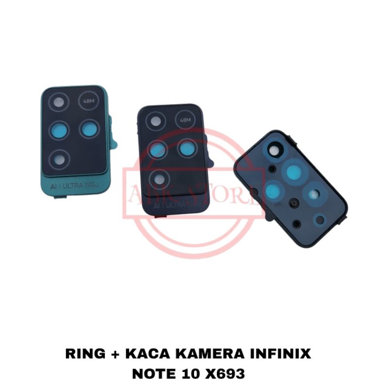 RING + LENSA CAMERA / KACA KAMERA BELAKANG INFINIX NOTE 10 X693