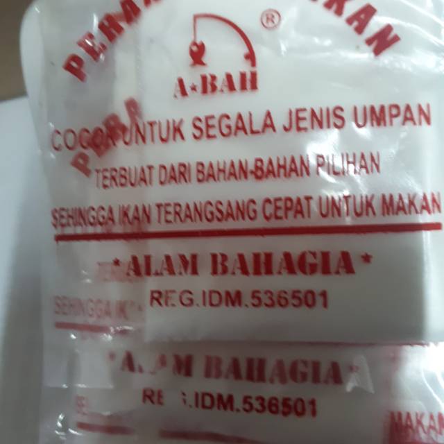 WISMAN WYSMAN ABAH SERBUK UMPAN PANCING