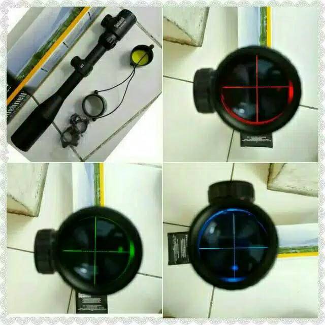 Teleskop Telescope Bushnell 3-9x40 EG + Tutup Flip + Sunshide