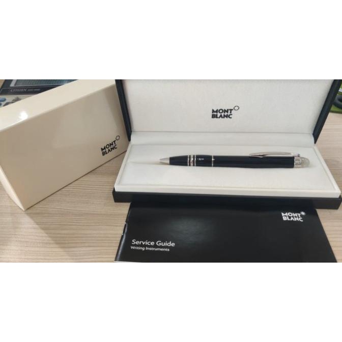 

Pulpen Montblanc Original Tipe Starwalker Resin Black Ballpoint