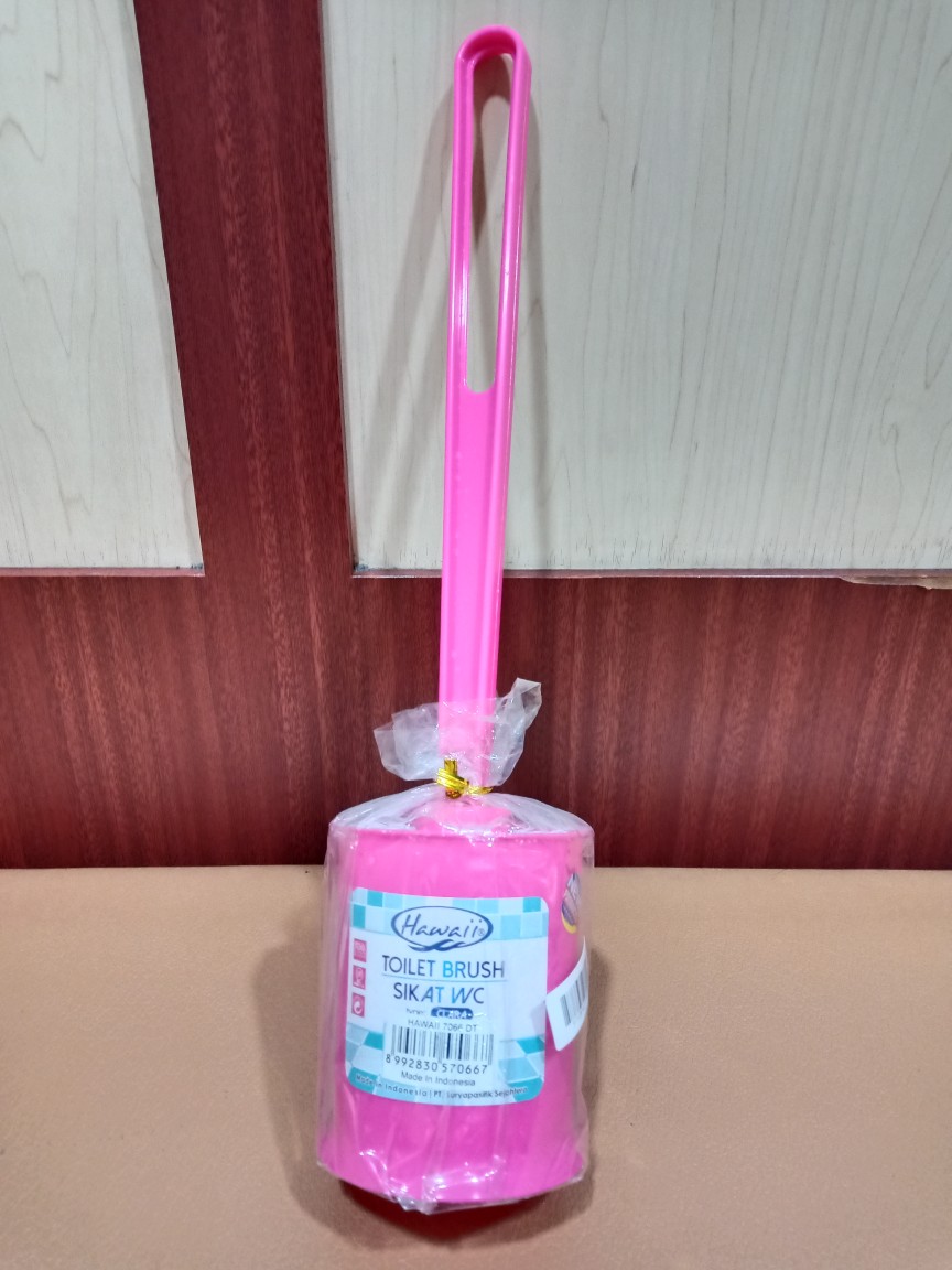 Hawaii Clara Sikat Wc Gagang Dengan Tatakan